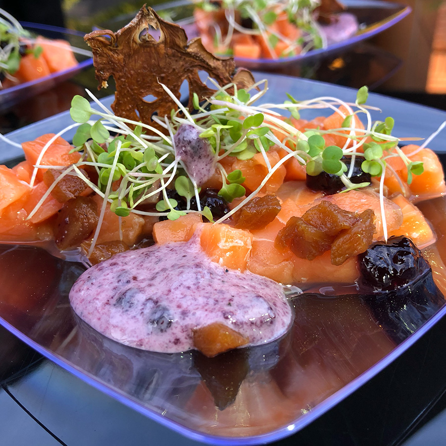 **SALMON Y BLUEBERRIES**  - 