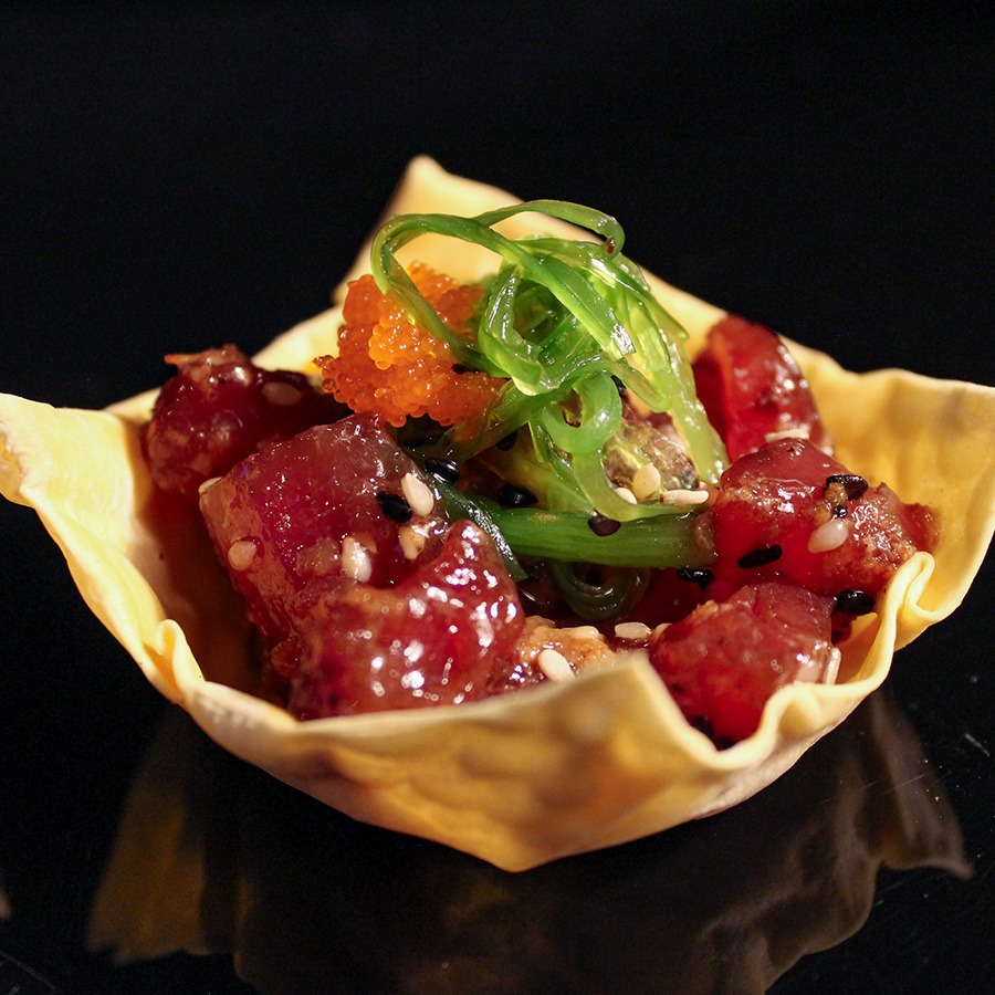 ASIAN BASKET TUNA TARTAR  - 